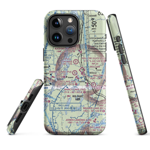 Shirley Lake Airport (AK90) VFR Sectional  Tough iPhone Case