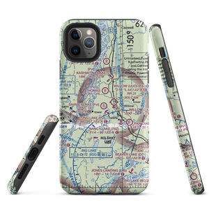 Shirley Lake Airport (AK90) VFR Sectional  Tough iPhone Case