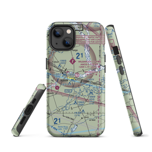 Shivers Private Airport (53TA) VFR Sectional  Tough iPhone Case