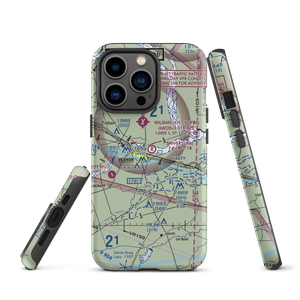 Shivers Private Airport (53TA) VFR Sectional  Tough iPhone Case