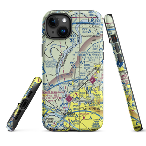 Shoemaker-Shelby Forest Airport (2TN4) VFR Sectional  Tough iPhone Case
