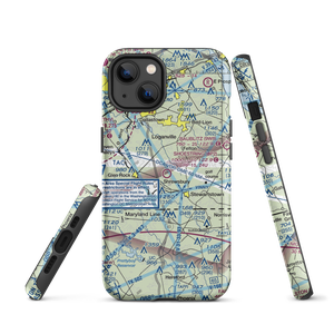 Shoestring Aviation Airfield (0P2) VFR Sectional  Tough iPhone Case