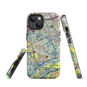 Shontz Airport (74PA) VFR Sectional  Tough iPhone Case