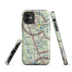 Short Air Airport (1MU4) VFR Sectional  Tough iPhone Case