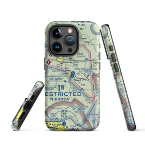 Shorthorn Aux Landing Strip (23XS) VFR Sectional  Tough iPhone Case