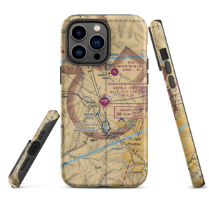 Show Low Regional Airport (SOW) VFR Sectional  Tough iPhone Case