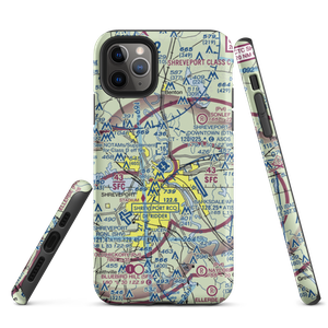 Shreveport Downtown Airport (DTN) VFR Sectional  Tough iPhone Case