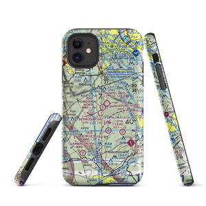 Shreveport North Airport (62PA) VFR Sectional  Tough iPhone Case