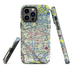 Shreveport North Airport (62PA) VFR Sectional  Tough iPhone Case