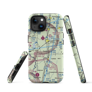 Shrum Field (II98) VFR Sectional  Tough iPhone Case