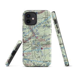 Shullsburg Airport (2WI2) VFR Sectional  Tough iPhone Case