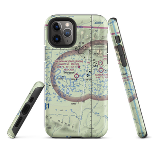 Shungnak Airport (SHG) VFR Sectional  Tough iPhone Case