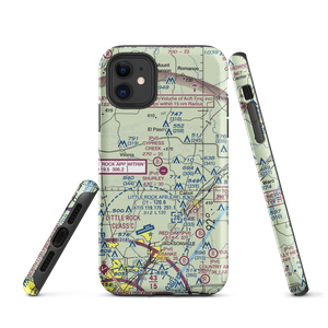 Shurley Field Airport (4AR1) VFR Sectional  Tough iPhone Case