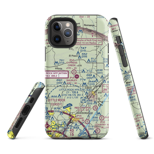 Shurley Field Airport (4AR1) VFR Sectional  Tough iPhone Case