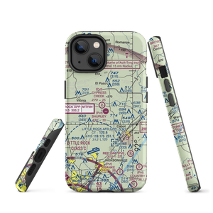 Shurley Field Airport (4AR1) VFR Sectional  Tough iPhone Case
