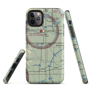 Shute Airport (6KS7) VFR Sectional  Tough iPhone Case