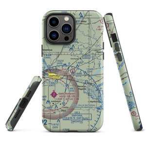 Sickler Airstrip (15KS) VFR Sectional  Tough iPhone Case