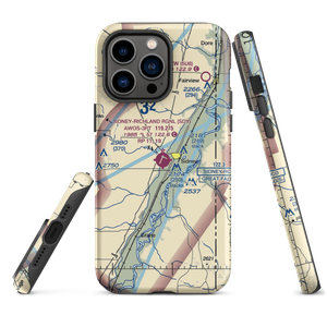 Sidney - Richland Regional Airport (SDY) VFR Sectional  Tough iPhone Case