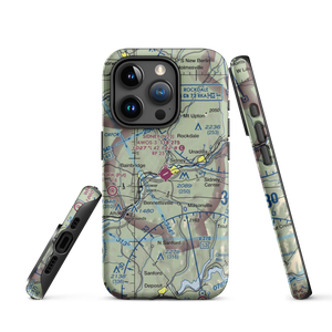 Sidney Municipal Airport (N23) VFR Sectional  Tough iPhone Case