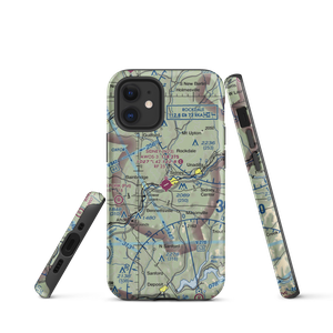 Sidney Municipal Airport (N23) VFR Sectional  Tough iPhone Case