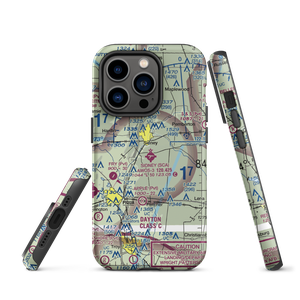 Sidney Municipal Airport (SCA) VFR Sectional  Tough iPhone Case