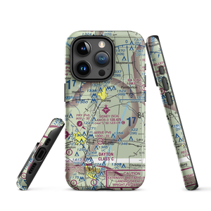 Sidney Municipal Airport (SCA) VFR Sectional  Tough iPhone Case