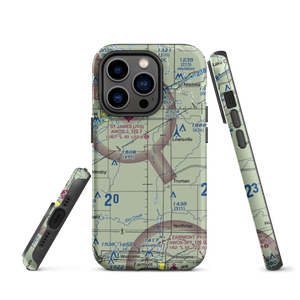 Sieg's Farm Airport (MY00) VFR Sectional  Tough iPhone Case