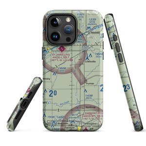 Sieg's Farm Airport (MY00) VFR Sectional  Tough iPhone Case