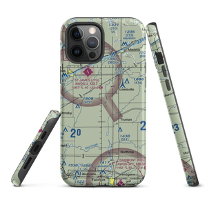 Sieg's Farm Airport (MY00) VFR Sectional  Tough iPhone Case