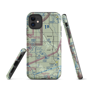 Siegmanns Airport (OK42) VFR Sectional  Tough iPhone Case