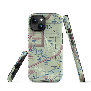 Siegmanns Airport (OK42) VFR Sectional  Tough iPhone Case