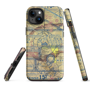 Sierra Vista Municipal Libby Army Air Field (FHU) VFR Sectional  Tough iPhone Case