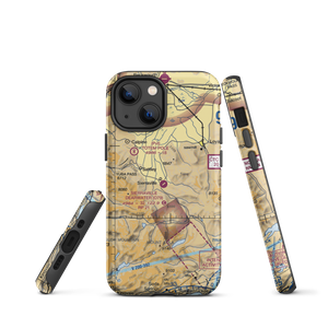 Sierraville Dearwater Airport (O79) VFR Sectional  Tough iPhone Case