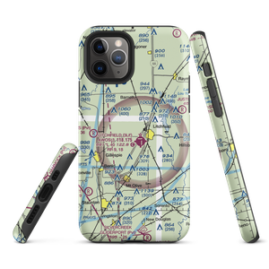 Sies Landing Area Airport (1LL4) VFR Sectional  Tough iPhone Case