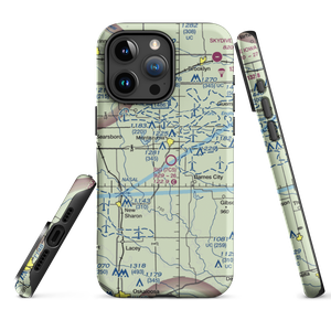 Sig Field (7C5) VFR Sectional  Tough iPhone Case