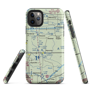 Sig-Nor Airport (IA06) VFR Sectional  Tough iPhone Case