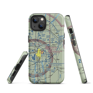 Silers Plane Valley Airport (1KS6) VFR Sectional  Tough iPhone Case