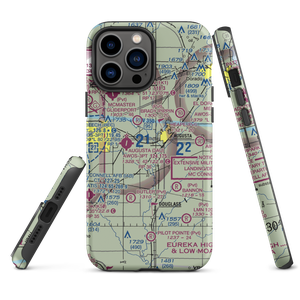 Sills Air Park (SN18) VFR Sectional  Tough iPhone Case