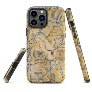 Silva Ranch Airport (13ID) VFR Sectional  Tough iPhone Case