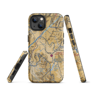 Silva Ranch Airport (13ID) VFR Sectional  Tough iPhone Case