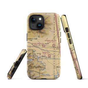 Silver Creek Airport (06NV) VFR Sectional  Tough iPhone Case