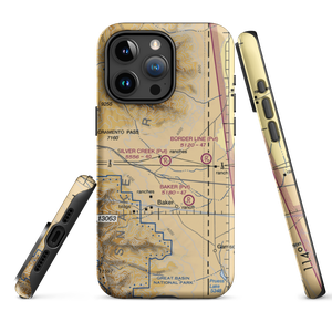 Silver Creek Airport (06NV) VFR Sectional  Tough iPhone Case
