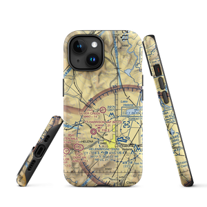 Silver Creek Airport (40MT) VFR Sectional  Tough iPhone Case