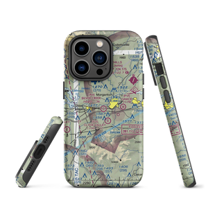 Silver Creek Airport (NC52) VFR Sectional  Tough iPhone Case