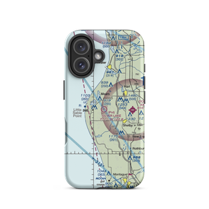 Silver Lake Airport (MI71) VFR Sectional  Tough iPhone Case