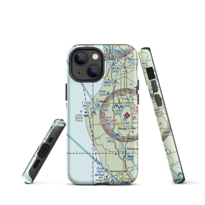 Silver Lake Airport (MI71) VFR Sectional  Tough iPhone Case