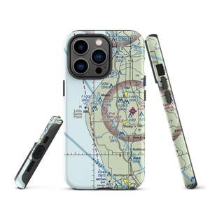 Silver Lake Airport (MI71) VFR Sectional  Tough iPhone Case