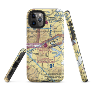 Silver Springs Airport (SPZ) VFR Sectional  Tough iPhone Case