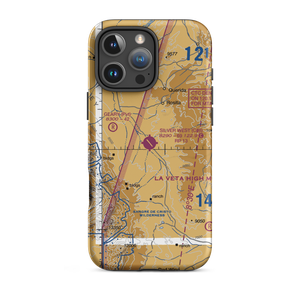 Silver West Airport (C08) VFR Sectional  Tough iPhone Case