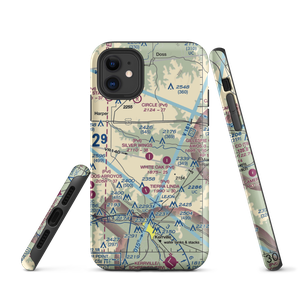 Silver Wings Airport (TS36) VFR Sectional  Tough iPhone Case